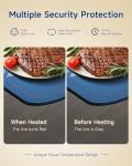 Taseven Warming Mat for Food, Food Warming Mat with 7 Temp Master Adjustable Warming Tray, Thermochromic Line, Electric Warming Tray for Buffets Party, Food Warmers