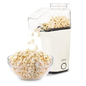 DASH Hot Air Popcorn Popper Maker with Measuring Cup to Portion Popping Corn Kernels + Melt Butter, 16 Cups - White