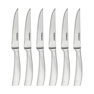 Cuisinart Forged Stainless Steel Premium Steak Knives, 6 -Piece Set