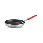 Tramontina 10-Inch Nonstick Frying Pan, Red Handle
