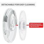 Cambom Salad Spinner Lettuce Spinner, Wash, Spin & Dry Salad Greens, Vegetable Washer Salad Dryer With Rotary Handle for Fruits & Vegetables, High Efficiency Vegetable Spinner Kitchen Gadget 3Qt White
