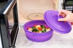 Bakerpan Silicone Microwave Steamer for Vegetables