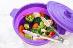 Bakerpan Silicone Microwave Steamer for Vegetables