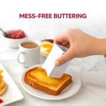HIC Kitchen Corn Cob Butterer, BPA Free, Fits East-Coast Butter Sticks
