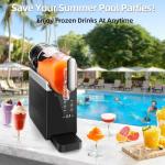 Slushie Machine No Ice Needed - 88oz Slushy Machine for Home, Frozen Drink Maker with 6 Presets Mode, Quick Freeze Margarita Machine, Perfect for Spiked Slush, Milkshake, Coffee and More