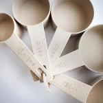 Beille 14pc Wheat Straw Kitchen Utensil Set Peeler Cutter Grater Spoons and Cups