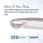 SPARTA Flo-Pac 8-Inch Grout and Crevice Brush