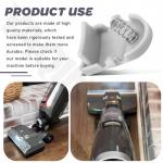 2 Pack 410122001 Lower Hose clip latch Kit Compatible with Hoo-ver 440001655 303832001 Wind-Tunnel, R-ewind, Whole House Series Upright Vacuum Cleaners