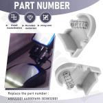 2 Pack 410122001 Lower Hose clip latch Kit Compatible with Hoo-ver 440001655 303832001 Wind-Tunnel, R-ewind, Whole House Series Upright Vacuum Cleaners