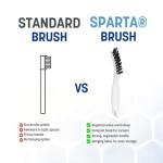 SPARTA Flo-Pac 8-Inch Grout and Crevice Brush