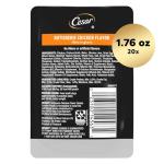 Cesar Filets in Gravy Wet Dog Food Rotisserie Chicken Flavor, 1.76 oz. Mini-Pouch (20 Count, Pack of 1)