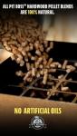 Pit Boss 40-Pound Bag of 100% Natural Hardwood Competition Blend BBQ Grilling pellets