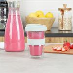 Restaurantware - Forma Professional 13.5 Ounce Insulated Travel Mug, 1 Double Wall Coffee Mug - Includes Lid And Sleeve, Reusable, Clear Borosilicate Glass Tumbler, Dishwashable, Microwavable
