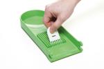 PrepWorks 3-Blade Dice & Slice Chopper – Multi-Function Vegetable and Fruit Cutter, Easy to Use, Stainless Steel Blades, BPA-Free