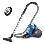 Eureka Bagless Canister Vacuum Cleaner, Lightweight Vac for Carpets and Hard Floors, w/Filter, Blue, Whirlwind NEN110B