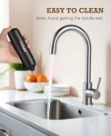 SIMPLETaste Milk Frother Wand Rechargeable Handheld Drink Mixer, USB-C Electric Whisk with Stainless Steel Whisk for Coffee, Lattes, Cappuccino, Matcha, Hot Chocolate&Creamer