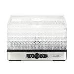 Food Dehydrator Dryer - Dehydrator for Healthy Food, Meat, Jerky, Fruit, Vegetable, Mushroom and Herb, 400W, 158°F, Mini Dryer with 5 BPA-Free Drying Racks and Slide Out Tray, White, Model 904