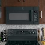 GE JVM7195DKBB 1.9 Cu. Ft. Over-the-Range Microwave Black Bundle with 2 YR CPS Enhanced Protection Pack