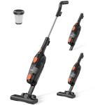 Candy Corded Stick Vacuum with Powerful Suction