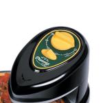 Presto 03434 Pizzaz Plus Rotating Oven - 12-Inch, Countertop Pizza Oven, Nonstick Tray, Top and Bottom Heating Elements, Easy to Clean, Green/Gold