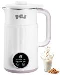 Nut Milk Maker Machine 28OZ, 6 in 1 Soy Milk Maker Blender, Stainless Steel Blenders for Oat, Almond, Plant Based Milk, Automatic Soybean Machine With Delay Start/Keep Warm/Boil Water/Self-Cleaning