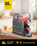 PAMBEE 88oz Slushie Machine, No Ice Needed Frozen Drink Maker for Home, Self-Cleaning, 5 Preset Menus & 5 Temp Settings Slushy Machine for Margarita, Frappés, Milkshakes and More