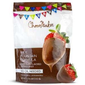 ChocoMaker Milk Chocolate Microwavable Fondue and Fountain Dipping Candy - 2 Pound Bag