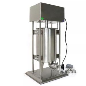 CUBELLIN 15L Churro Maker Machine 110V 40W Electric Churro Maker with 4 Nozzles Stainless Steel Vertical Churro Maker Speeds Adjustable Churros Donuts Making Machine for Bakeries Restaurant Use