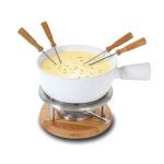 Boska Fondue Set Bianco - for 875 Grams of Melted Cheese - 1,3 L