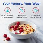 Ultimate Probiotic Yogurt Maker with Adjustable Temperature & Time Control - Make Trillions of Live Probiotics & Get Better Gut Health - ULTIMATE LIFETIME WARRANTY - Wellness Gifts for Men & Women