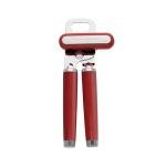 KitchenAid Classic Multifunction Can Opener and Bottle Opener Easy to Use, Razor Sharp Stainless Steel Cutting Wheel, Soft Ergonomic Handles, Empire Red