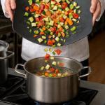 Extra Large TPU Cutting Board for Kitchen 17.3" x 12.6" Professional Flexible Extra Thick 0.14'' Knife Friendly Scratch Resistant Dishwasher Safe Juice Groove Non Slip BPA Free