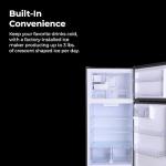 Kenmore 33 in. 20.4 cu. ft Capacity Refrigerator/Freezer with Full-Width Adjustable Glass Shelving, Humidity Control Crispers, Ice Maker, ENERGY STAR Certified, Black