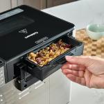 Cuisinart Bread Maker Machine, Stainless Steel Convection Bread Machine with 16 Menu Options, 3 Loaf Sizes Up to 2 Lb., 3 Crust Colors, Includes Measuring Cup, Spoon & Kneading Hook, CBK-210