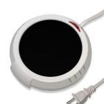 Durable Heavy Portable Large Warmer Safe Plate for Candle Jar & Mug Warmer, White Pack