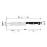 HENCKELS Statement Razor-Sharp Compact Chef Knife, German Engineered Informed by 100+ Years of Mastery, 6-inch