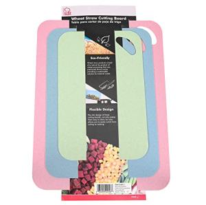 Eco-Friendly Wheat Straw Cutting Board Set, 3 Pieces