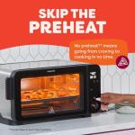 Instant Pot 6-Slice InstantHeat 10-in-1 Air Fryer Toaster Oven, Air Fry, Roast, Bake, Sear Crisp, Toast, Bagel, Broil, Dehydrate, Reheat, and Make Pizza
