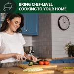 Bamboo Cutting Board Set for Meal Prep