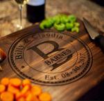 Personalized Cutting Board for Weddings and Showers