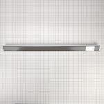 Whirlpool WP12722803AP OEM French Door Refrigerator Mullion Rail Replacement Part W10199882, 12722803APK, 12722803APN, and more, Replacemen, Apollo Grey