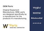Whirlpool WP12722803AP OEM French Door Refrigerator Mullion Rail Replacement Part W10199882, 12722803APK, 12722803APN, and more, Replacemen, Apollo Grey