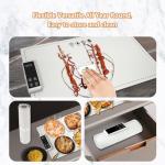 Warming Mat for Food Electric Warming Tray Food Warming Mat for Buffet Party High-tech Graphene Heating Film Adjustable Temperature and Timer, 10s Fast Full Surface Heating Mat for Food 24x15in