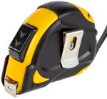 Amazon Basics Self-Locking Tape Measure, MID Accuracy, 16-Feet (5-Meters), Black, Yellow