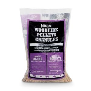 Ninja Woodfire® Pellets, Robust Blend 5-lb Bag, 100% Real Wood Pellets, Rich, Classic BBQ Smoked Flavors Compatible with All Ninja Woodfire™ Products, XSKOP5R