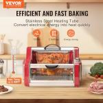 VEVOR Shawarma Grill Machine, Chicken Shawarma Cooker Machine Countertop, Electric Stainless Steel Broiler Gyro Rotisserie Oven Doner Kebab Machine, for Home Restaurant Kitchen Parties
