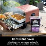Ninja Woodfire® Pellets, Robust Blend 5-lb Bag, 100% Real Wood Pellets, Rich, Classic BBQ Smoked Flavors Compatible with All Ninja Woodfire™ Products, XSKOP5R