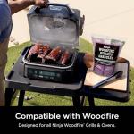 Ninja Woodfire® Pellets, Robust Blend 5-lb Bag, 100% Real Wood Pellets, Rich, Classic BBQ Smoked Flavors Compatible with All Ninja Woodfire™ Products, XSKOP5R