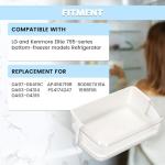 HECASA DA97-06419C DA63-04314 Right Side Refrigerator Door Shelf Door Bin Compatible with Samsung RH Replacement only