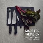 Victorinox ​Swiss Classic Chef's Knife Set - Balanced Cooking Knives for Kitchen Accessories - Ergonomic Meat, Vegetable & Fruit Knives - Black Handle, Straight Edge, 3-Piece Set